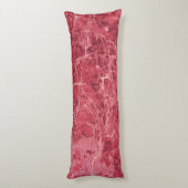 Farbiger Korallenmarmor Seitenschläferkissen (Rückseite (Vertikal))