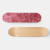 Farbiger Korallenmarmor Skateboard (Horizontal)