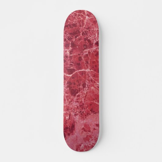 Farbiger Korallenmarmor Skateboard (Vorne)