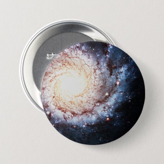 Farbiger Kosmos Button (Vorne & Hinten)