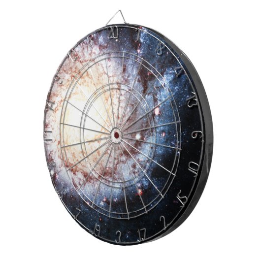 Farbiger Kosmos Dartscheibe (Vorderseite rechts)