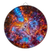 Farbiger Kosmos Dartscheibe (vorne)