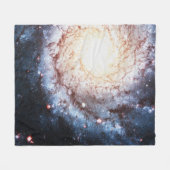 Farbiger Kosmos Fleecedecke (Vorderseite (Horizontal))