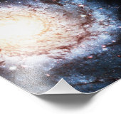 Farbiger Kosmos Fotodruck (Ecke)