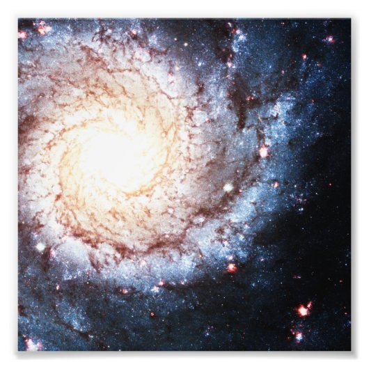 Farbiger Kosmos Fotodruck (Vorne)