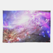 Farbiger Kosmos Geschirrtuch (Horizontal)