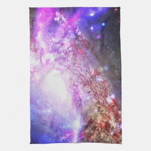 Farbiger Kosmos Geschirrtuch (Vertikal)