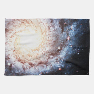 Farbiger Kosmos Geschirrtuch