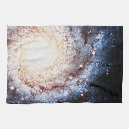 Farbiger Kosmos Geschirrtuch (Horizontal)