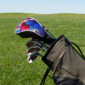 Farbiger Kosmos Golf Headcover (In SItu)