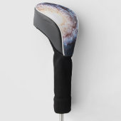Farbiger Kosmos Golf Headcover (angewinkelt)
