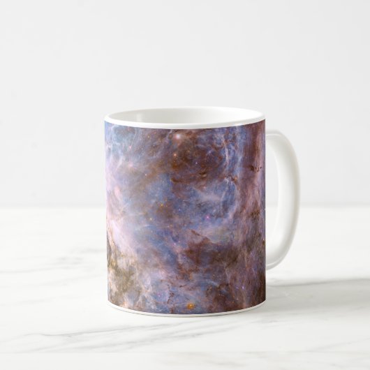 Farbiger Kosmos Kaffeetasse (VorderseiteRechts)