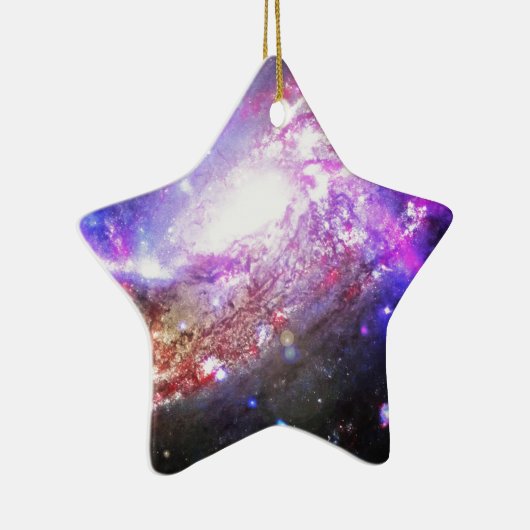 Farbiger Kosmos Keramikornament (Rechts)