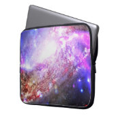 Farbiger Kosmos Laptopschutzhülle (Vorderseite Links)