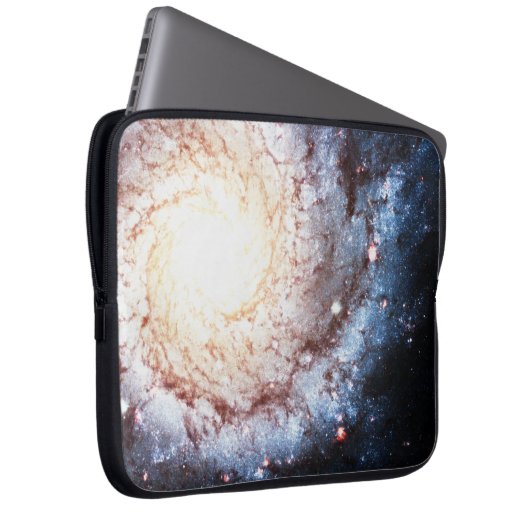 Farbiger Kosmos Laptopschutzhülle (Vorne Rechts)