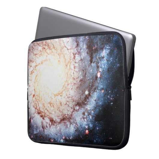 Farbiger Kosmos Laptopschutzhülle (Vorderseite Links)