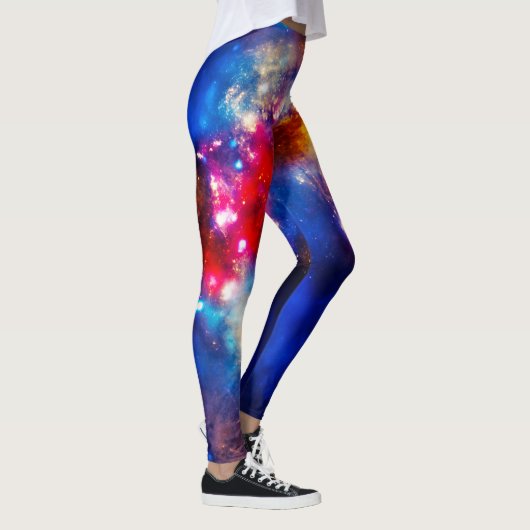Farbiger Kosmos Leggings (Rechts)