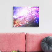 Farbiger Kosmos Leinwanddruck (Insitu (Wohnzimmer))