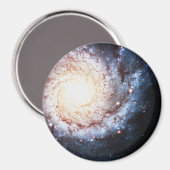 Farbiger Kosmos Magnet (Vorderseite/Rückseite)