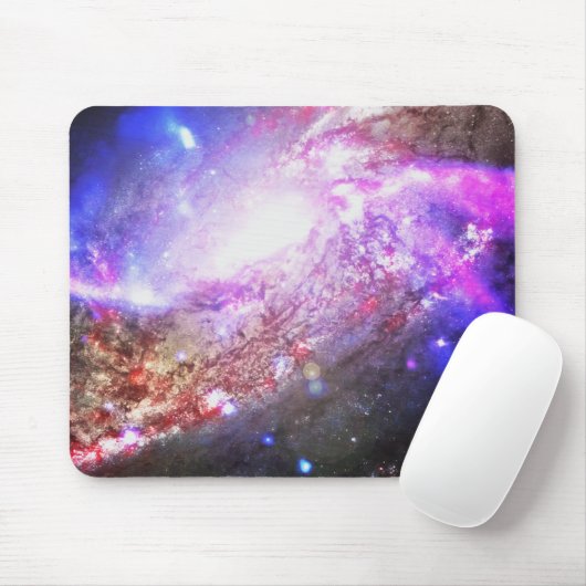 Farbiger Kosmos Mousepad (Mit Mouse)