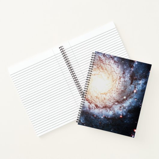 Farbiger Kosmos Notizblock (Innenseite)