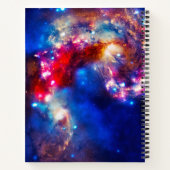 Farbiger Kosmos Notizblock (Rückseite)