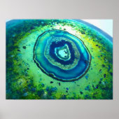 Farbiger Kosmos Print #1 Poster (Vorne)