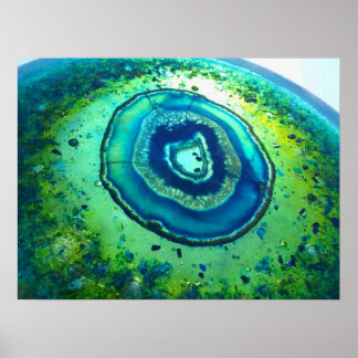 Farbiger Kosmos Print #1 Poster