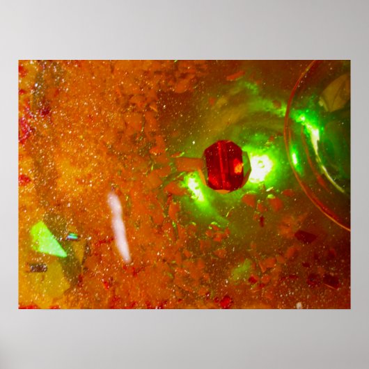 Farbiger Kosmos Print #2 Poster (Vorne)