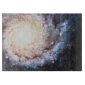 Farbiger Kosmos Schneidebrett (Vorderseite)