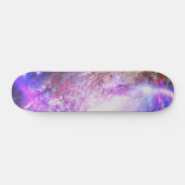 Farbiger Kosmos Skateboard (Horizontal)