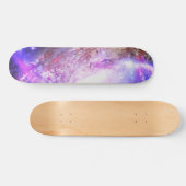 Farbiger Kosmos Skateboard (Horizontal)