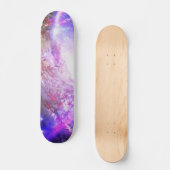Farbiger Kosmos Skateboard (Vorderseite)