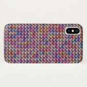 Farbiger Kristall Case-Mate iPhone Hülle (Rückseite (Horizontal))