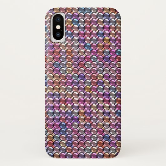 Farbiger Kristall Case-Mate iPhone Hülle (Rückseite)