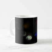Farbiger Kristallbilder Kaffeetasse (Vorderseite Links)