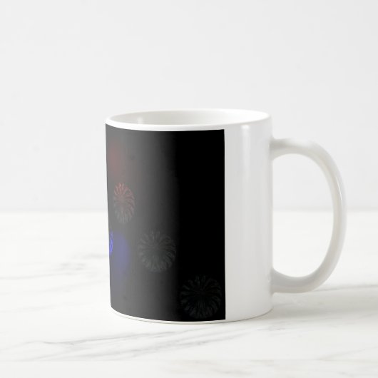 Farbiger Kristallbilder Kaffeetasse (Rechts)