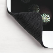 Farbiger Kristallbilder Mousepad (Ecke)