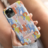 Farbiger Lama Case-Mate iPhone Hülle
