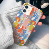 Farbiger Lama iPhone 15 Hülle