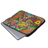 Farbiger Laptop-Sieb Laptopschutzhülle (Vorne Knopf)