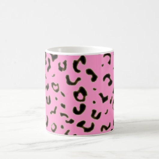 Farbiger Leoparddruck Kaffeetasse (Mittel)