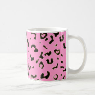 Farbiger Leoparddruck Kaffeetasse