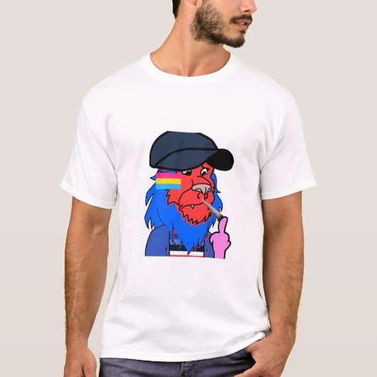 farbiger Löwe T-Shirt (Vorderseite)