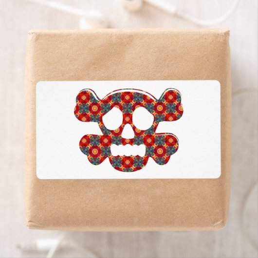 Farbiger, lustiger Schädel (Insitu)