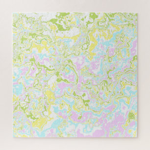 Farbiger Marmor 3 Puzzle