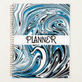 Farbiger Marmorplaner | Ihr Leben organisieren Planer (Vorderseite)
