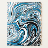 Farbiger Marmorplaner | Ihr Leben organisieren Planer (Rückseite)