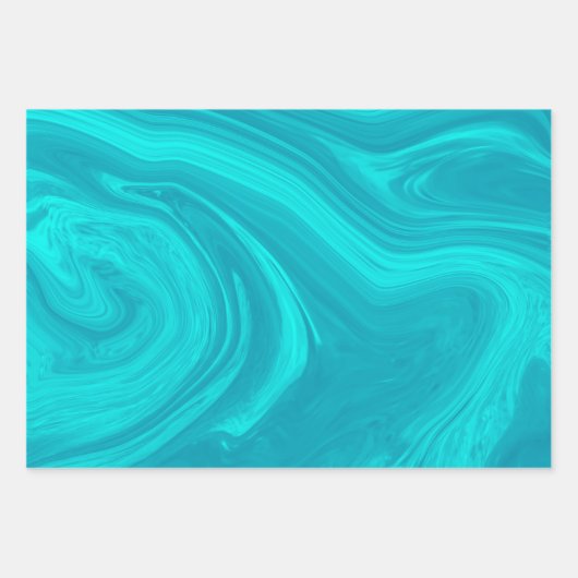 Farbiger Marmorstein Geschenkpapier Set (Vorderseite 2)