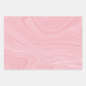 Farbiger Marmorstein Geschenkpapier Set (Vorderseite)